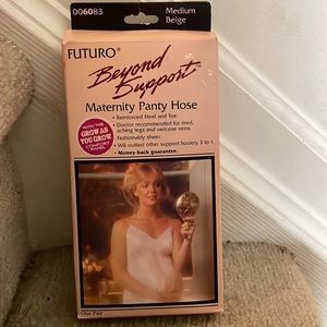 Vintage Futuro Maternity Panty Hose #006083 New unopened